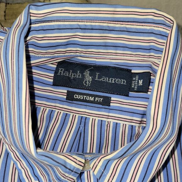 Vintage Shirts Lot Mens Gray Blue Button Down Collared Workwear Business Shirt - Picture 7 of 11